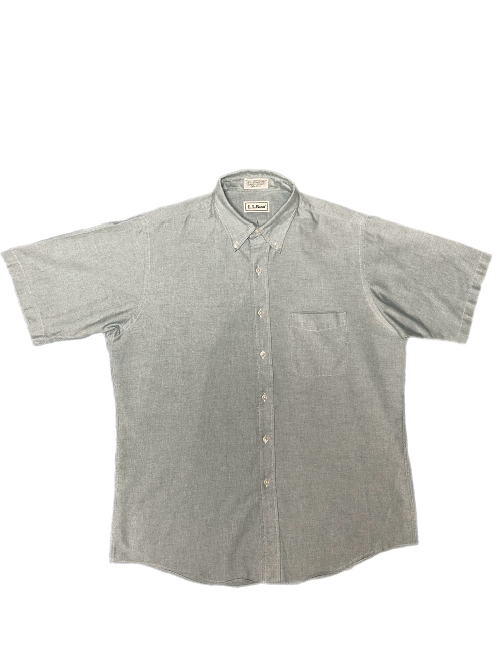 Vintage 90s L.L Bean Short Sleeve Button Down Shirt